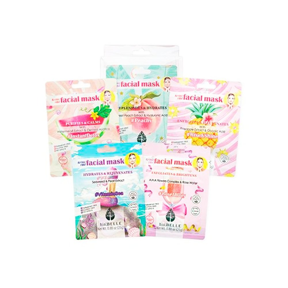 Biobelle - Hydrating 5 Mask Set